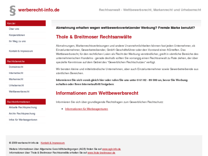 www.werberecht-info.de