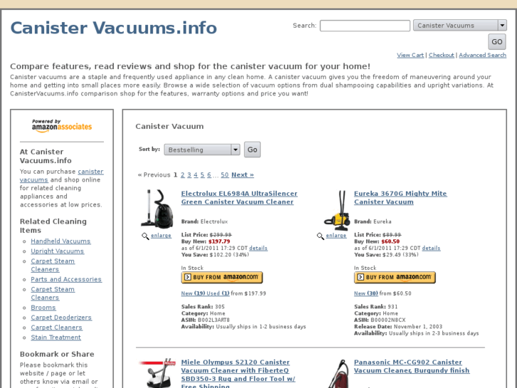 www.canistervacuums.info