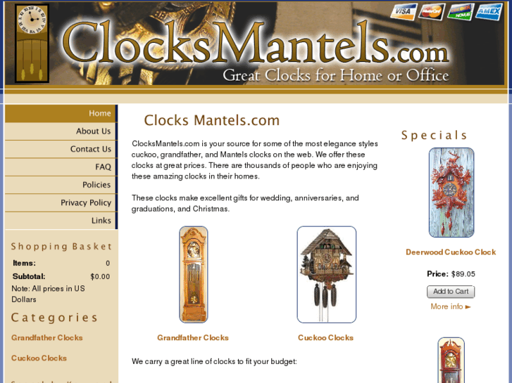 www.clocksmantels.com