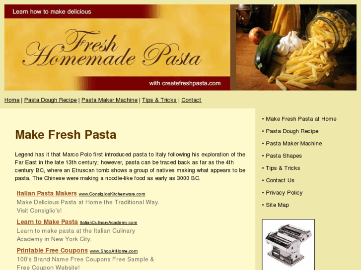 www.createfreshpasta.com