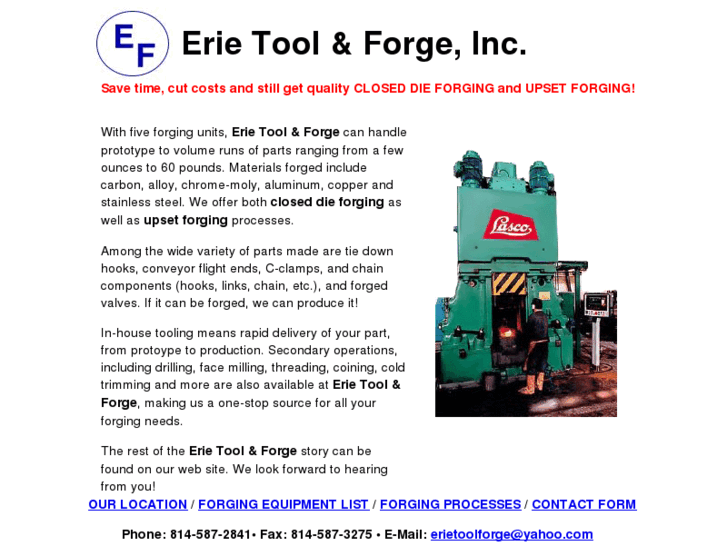 www.erietoolandforge.com