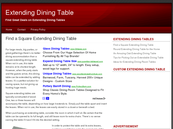 www.extendingdiningtables.com