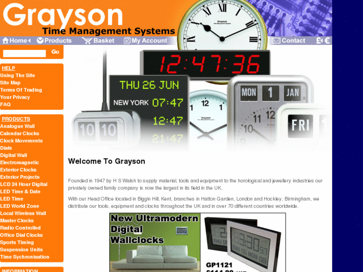 www.graysonclocks.com