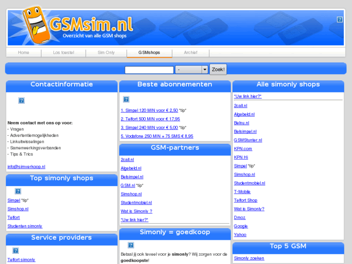 www.gsmsim.nl