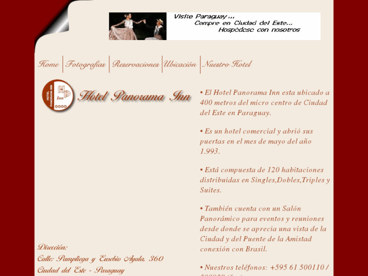 www.hotelpanoramainn.com.py