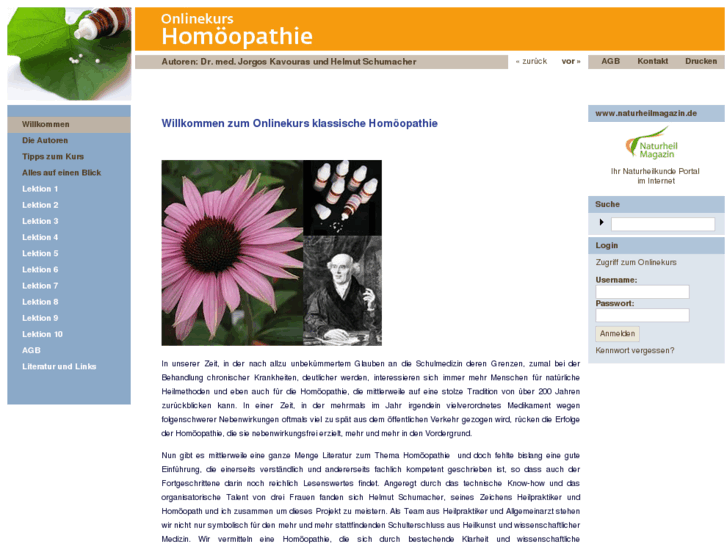 www.kurs-homoeopathie.de