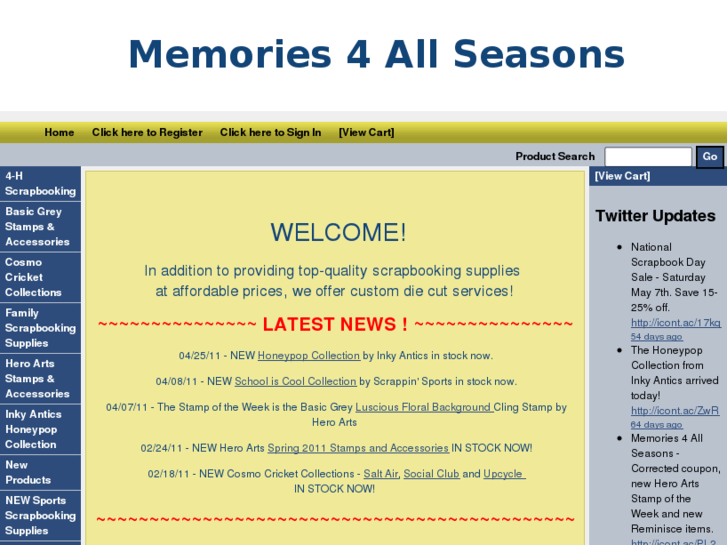 www.memoriesforallseasons.com