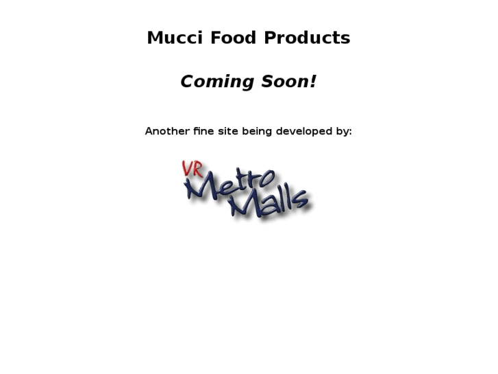 www.muccifoodproducts.com