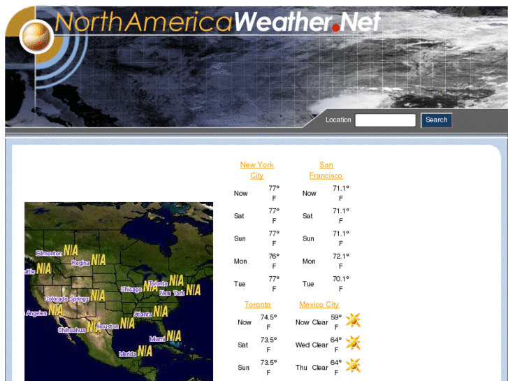 www.northamericaweather.net