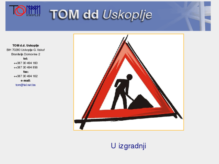 www.tom-uskoplje.com