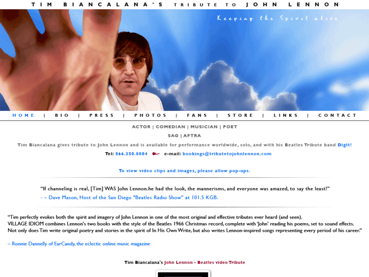 www.tributetojohnlennon.com