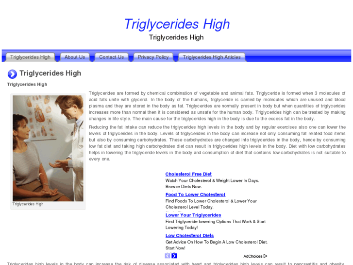 www.triglycerideshigh.com