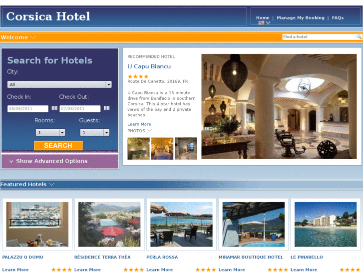 www.corsicahotel.net