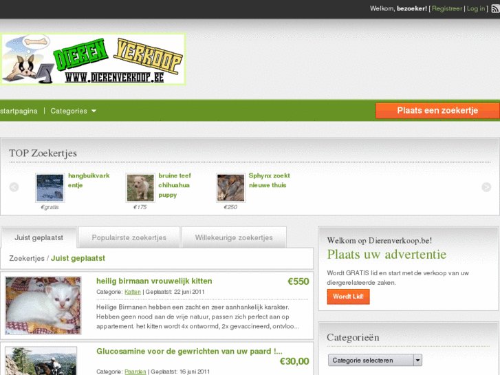 www.dierenverkoop.be