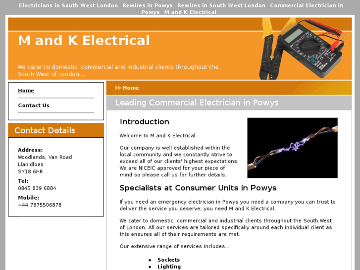 www.electricalcontractorlondon.net