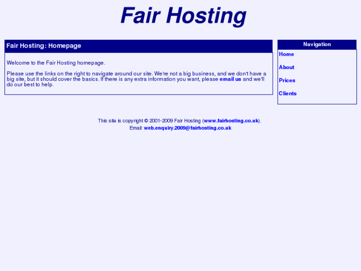 www.fairhosting.co.uk