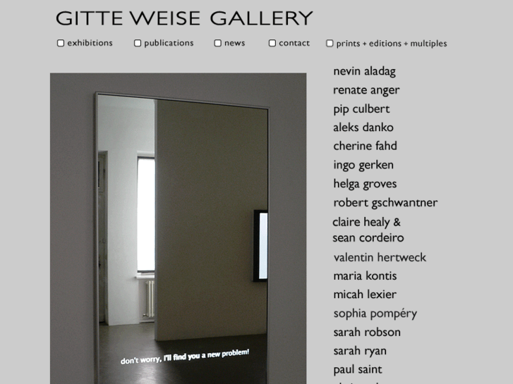 www.gitteweisegallery.com