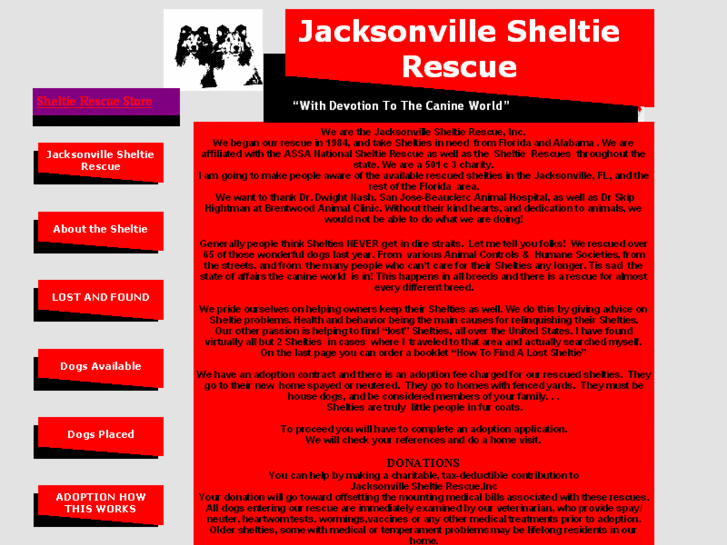 www.jacksonvillesheltierescue.org