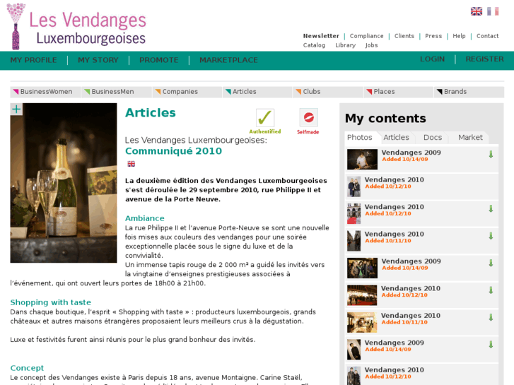 www.lesvendangesluxembourgeoises.com