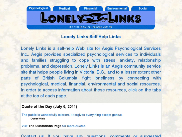 www.lonelylinks.com