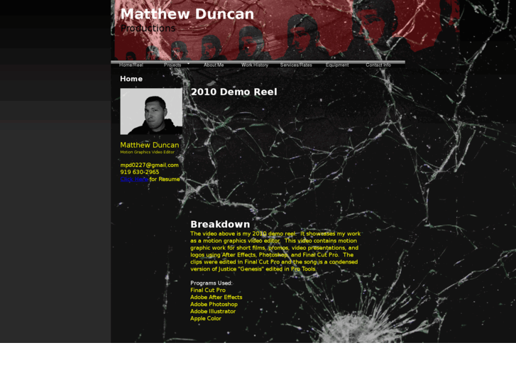 www.mattduncanproductions.com