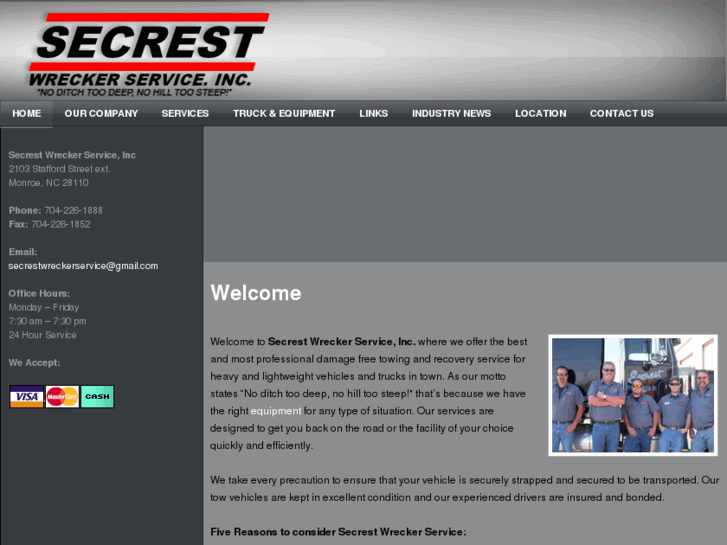 www.secrestwreckerservice.com