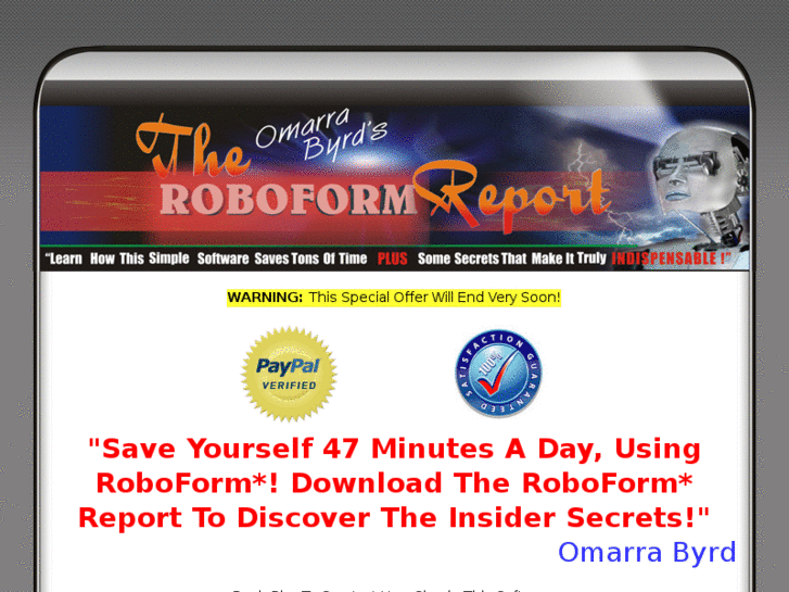 www.theroboformreport.com
