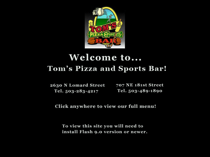 www.tomspizzaandsportsbar.com