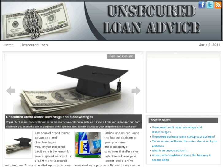 www.unsecuredloanadvice.com