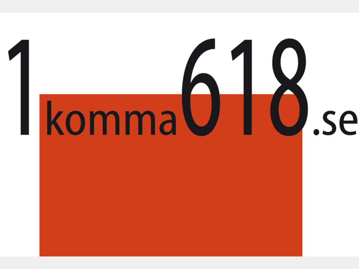 www.1komma618.se