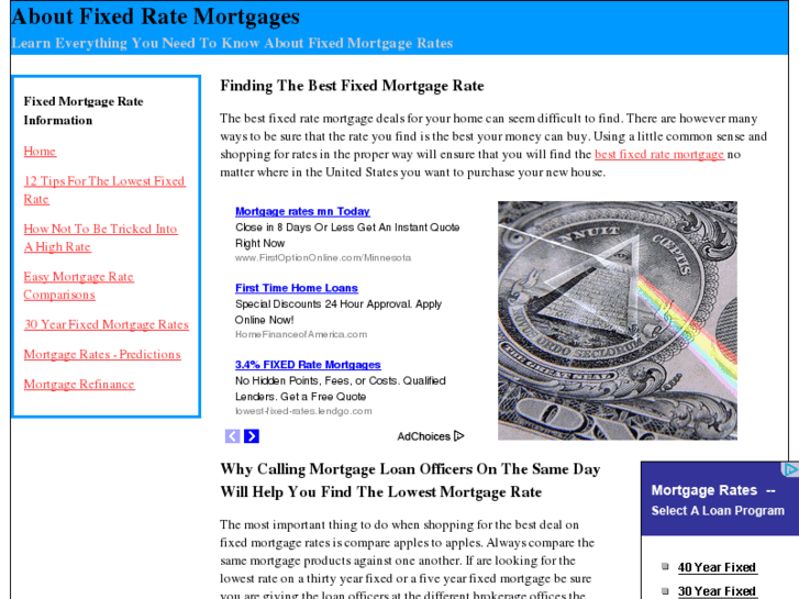 www.aboutfixedratemortgages.com