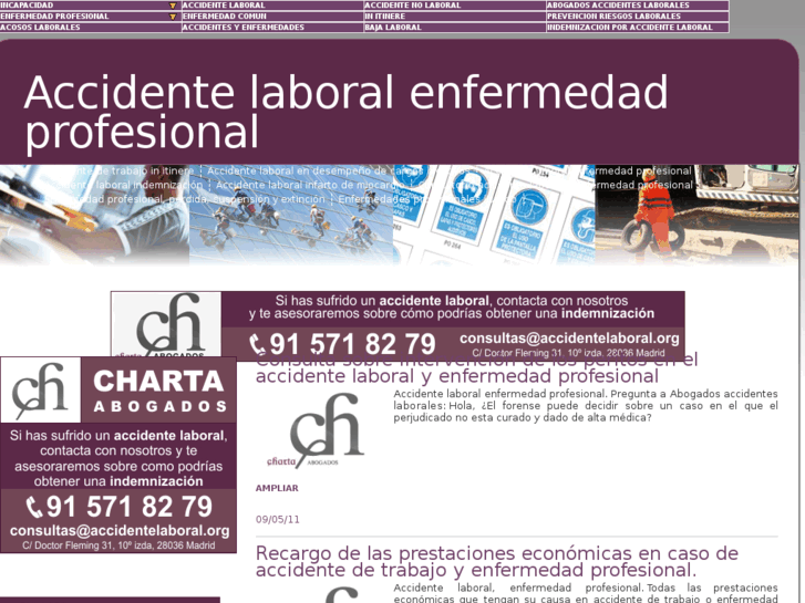 www.accidentelaboralenfermedadprofesional.es