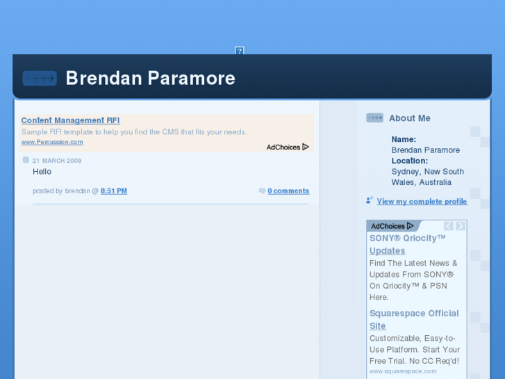 www.brendanparamore.com