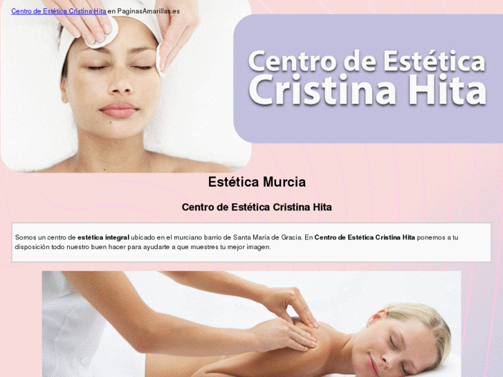 www.centrodeesteticacristinahita.com