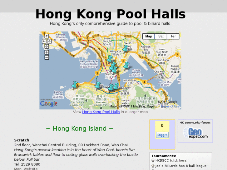 www.hongkongpoolhalls.com