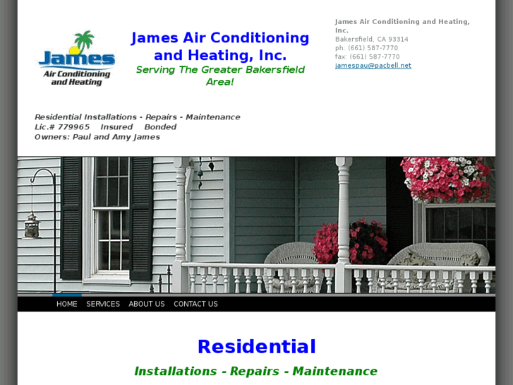 www.jamesairconditioning.com