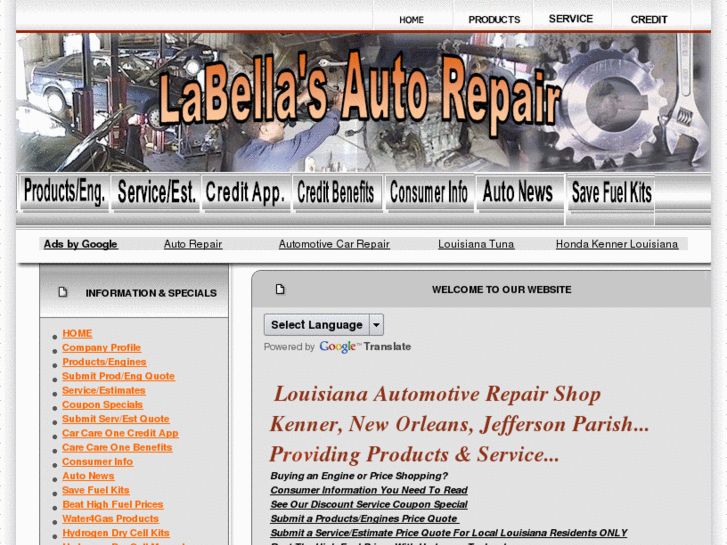 www.labellasautorepair.com