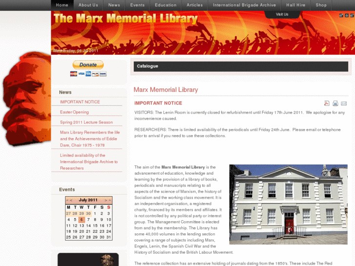 www.marx-memorial-library.org