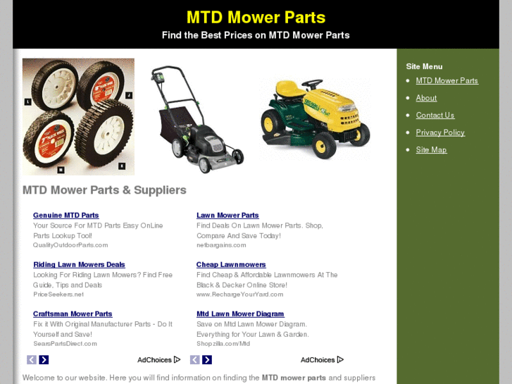 www.mtdmowerparts.org