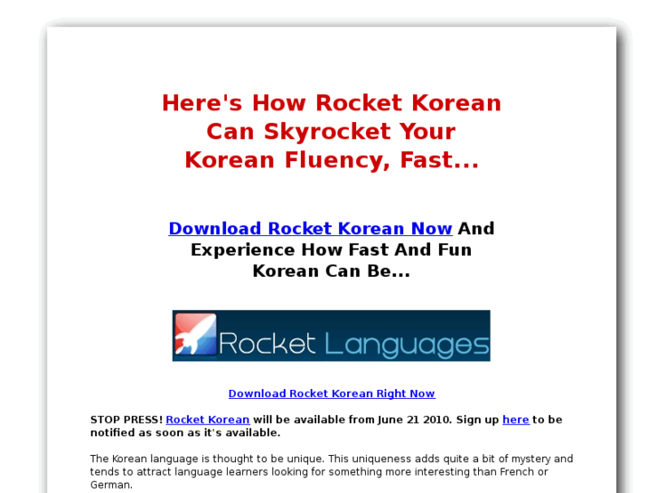 www.rocketkorean.org