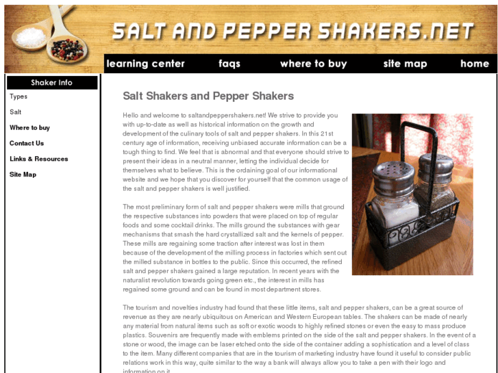 www.saltandpeppershakers.net