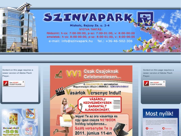 www.szinvapark.hu