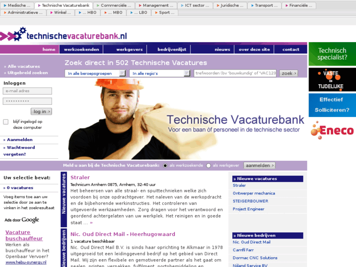 www.technischevacaturebank.nl