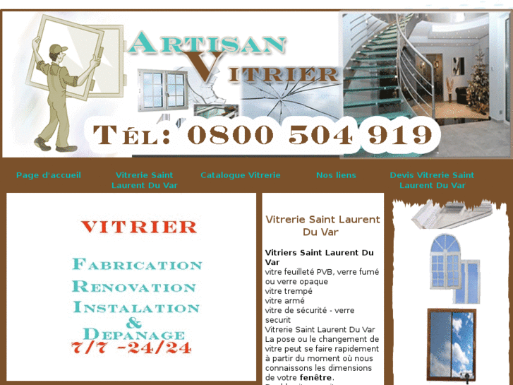 www.vitriersaintlaurentduvar.net