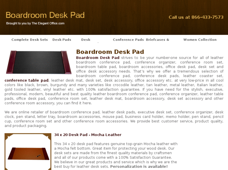 www.boardroomdeskpad.com