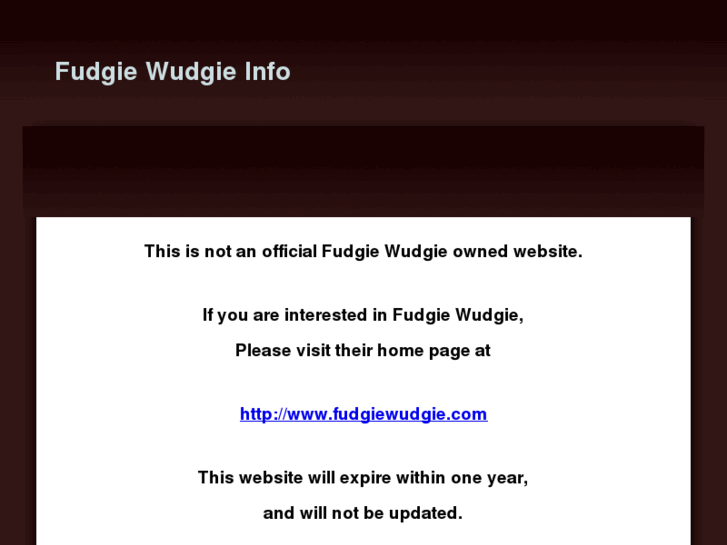 www.fudgiewudgie.info