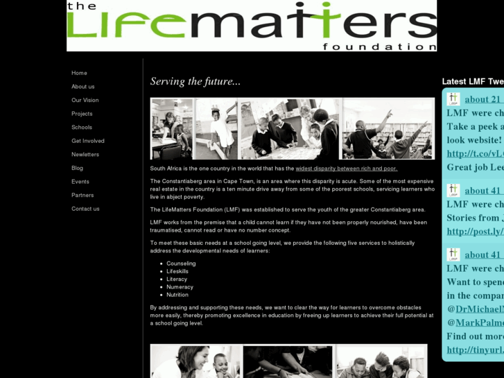 www.lifemattersfoundation.org