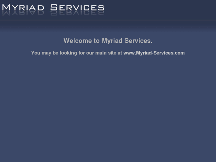 www.myriad-services.co.uk