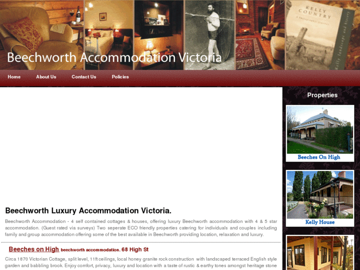 www.beechworthaccommodation.biz