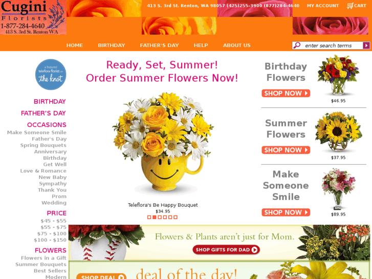 www.cuginifloral.com